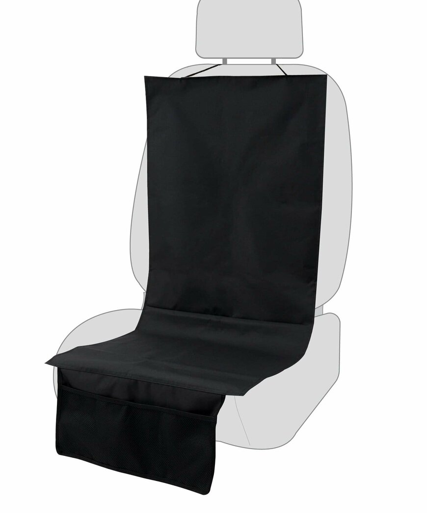 出所：3COINS公式　《ポケット付き》カーシート保護マット