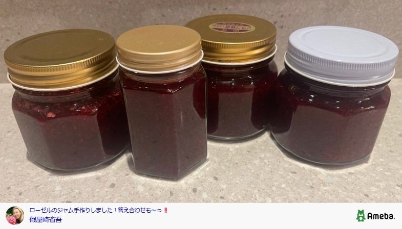 假屋崎省吾のAmebaブログ投稿