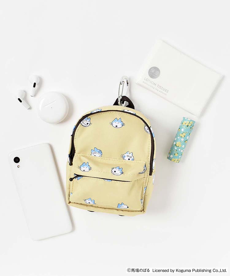ブルーブルーエ公式 11ぴきのねこリュック型ポーチ 画像