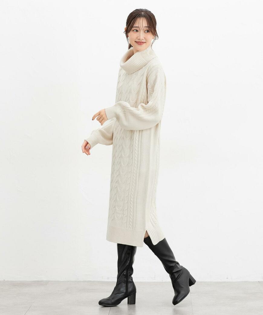 ハニーズ、ケーブル編ワンピース画像