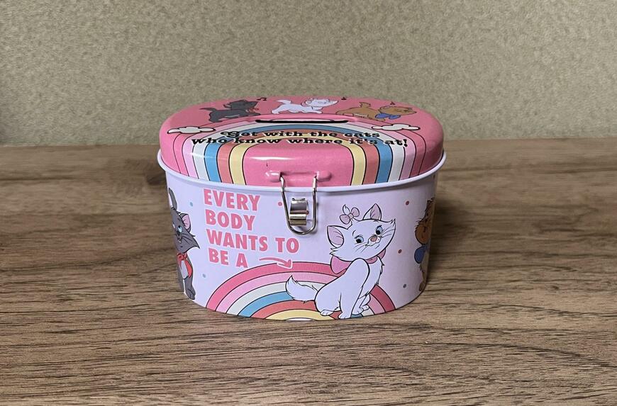 セリア、〈おしゃれキャット〉貯金箱 画像