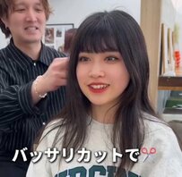 【カット術】「広がっちゃうのが嫌」と悩む女性。希望の「パツっとした大人っぽいボブ」に応え、ラフさの中にきれいめな印象も感じるおしゃれなボブに仕上がり