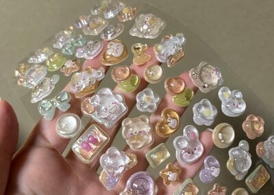 キャンドゥ、3D デコシール アニマルズ商品画像