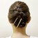 【ヘアピンなし】ヘアクリップでまとめる「和風まとめ髪」。編み込み×くるりんぱで、短めの髪でも上品に仕上がる大人アレンジ