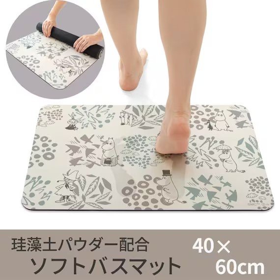 ムーミン谷の植物をモチーフにした、ボタニカル柄のデザイン