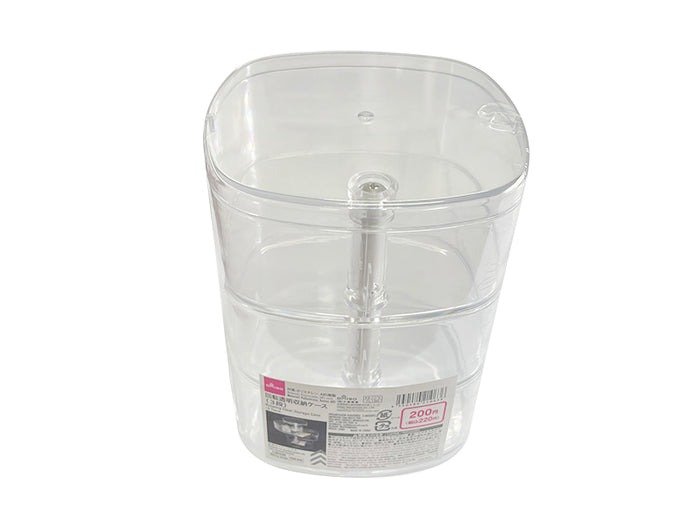 ダイソー、回転透明収納ケース商品画像