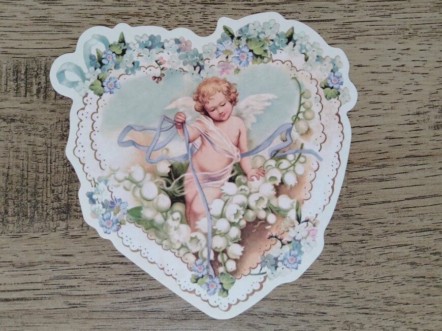 筆者撮影（セリア、ミニレターセット 4セット ロマンティックファンタジー）