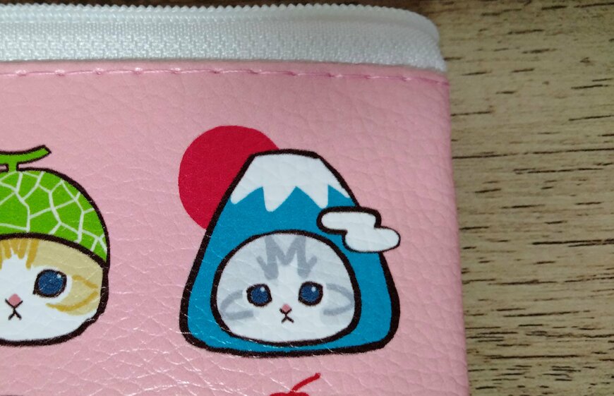 筆者撮影（セリア、mofusand コインパース）