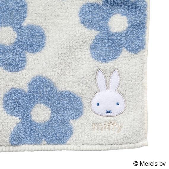 出所：ニトリ公式通販ニトリネット miffyミニタオル ブルードレス(ブルー)