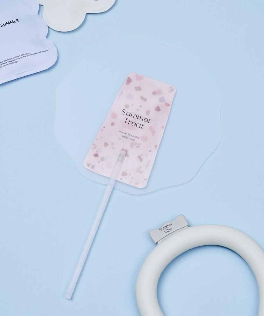 出所:パルグループ公式ファッション通販サイト 3COINS アイスキャンディーうちわ/summer goods