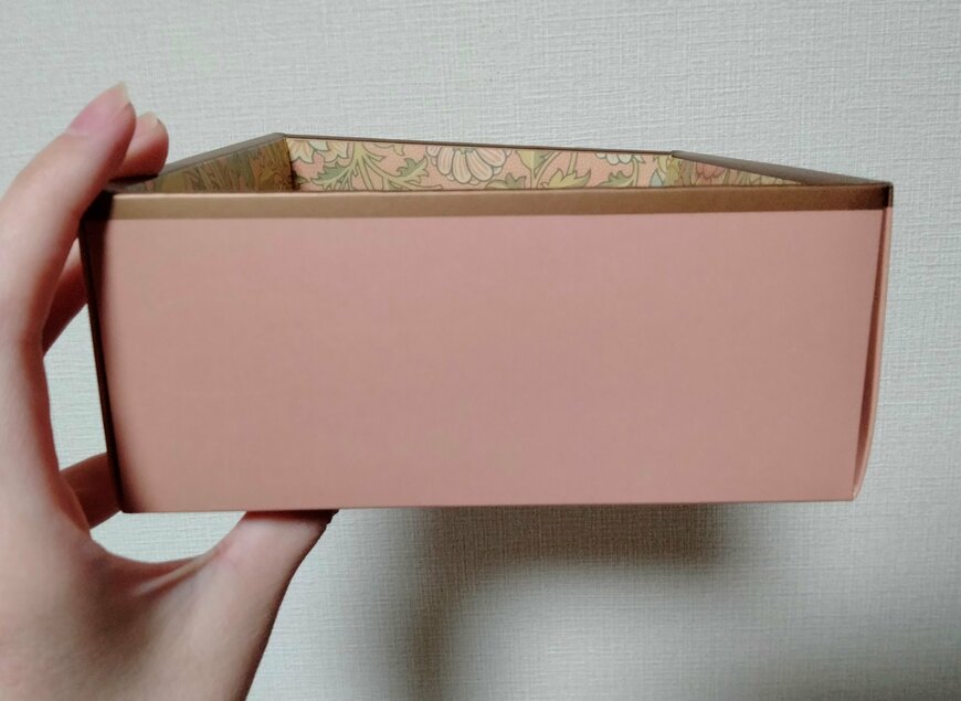 筆者撮影（セリア、スリーブボックス ウィリアム・モリス）