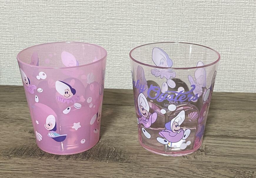 筆者撮影（セリア、コレクションコップ 320ml / オイスター）