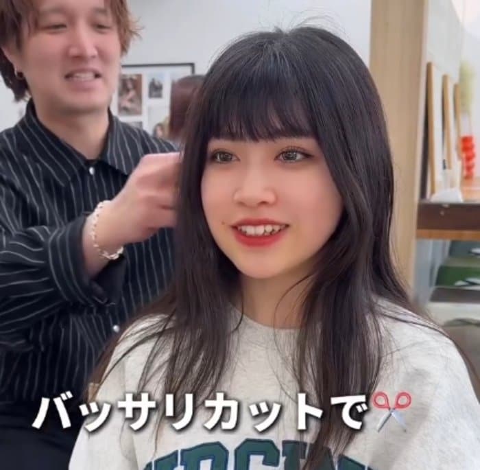 【カット術】「広がっちゃうのが嫌」と悩む女性。希望の「パツっとした大人っぽいボブ」に応え、ラフさの中にきれいめな印象も感じるおしゃれなボブに仕上がり