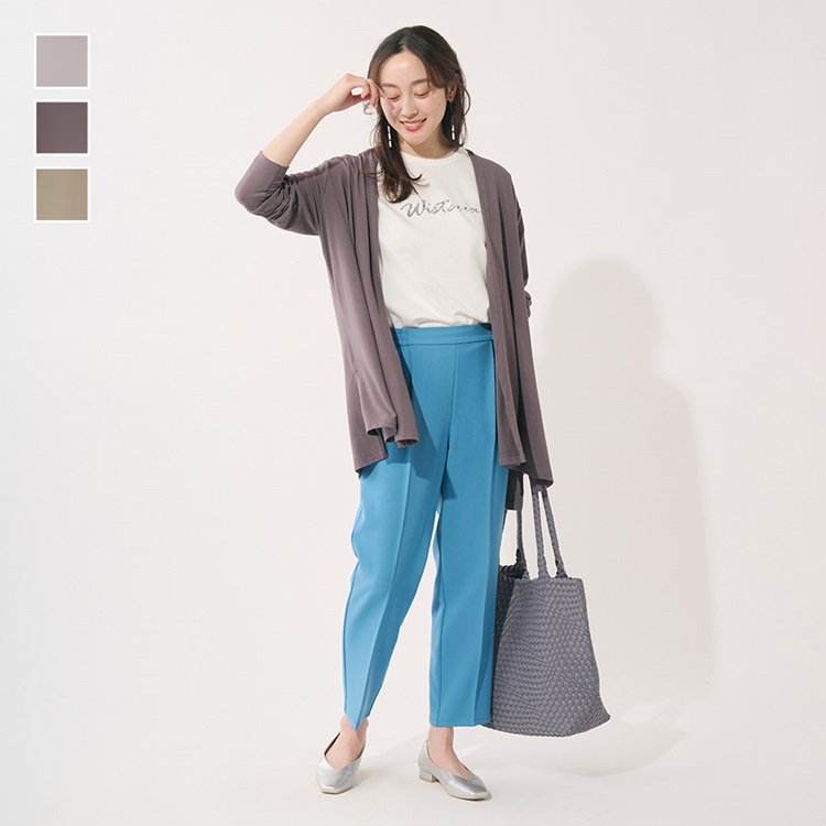 ケユカ公式　UVシアーロングカーディガン