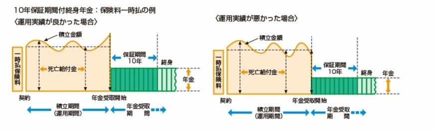 変額個人年金保険(投資型年金)の概要