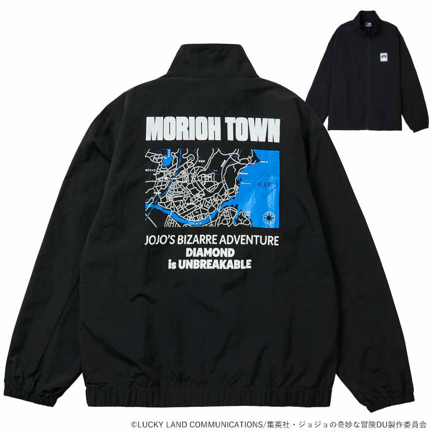杜王町デザインのジップジャケット