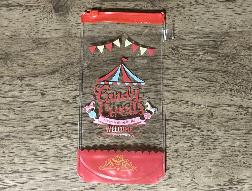 ダイソー、スタンドペンケース（ＢＮＤ、サーカス）商品画像