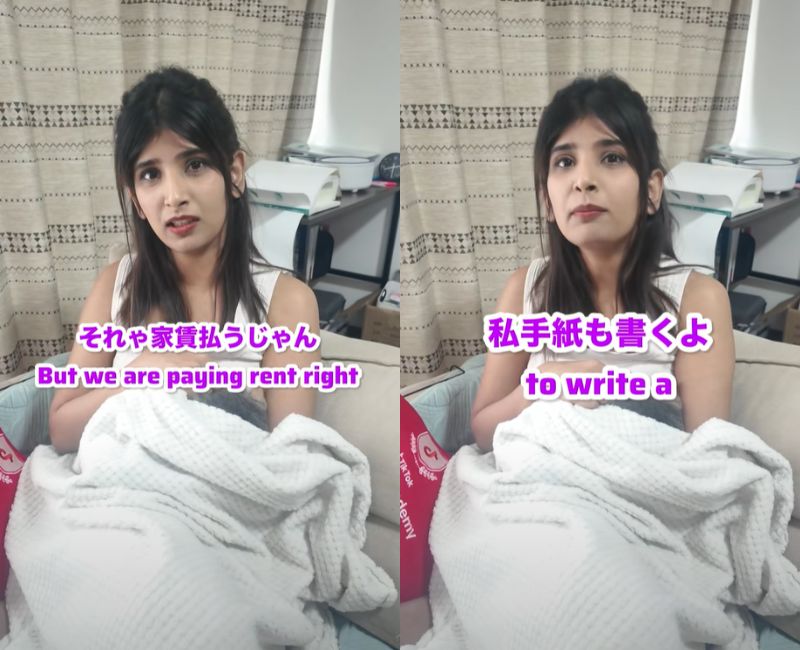 投稿動画のワンシーン