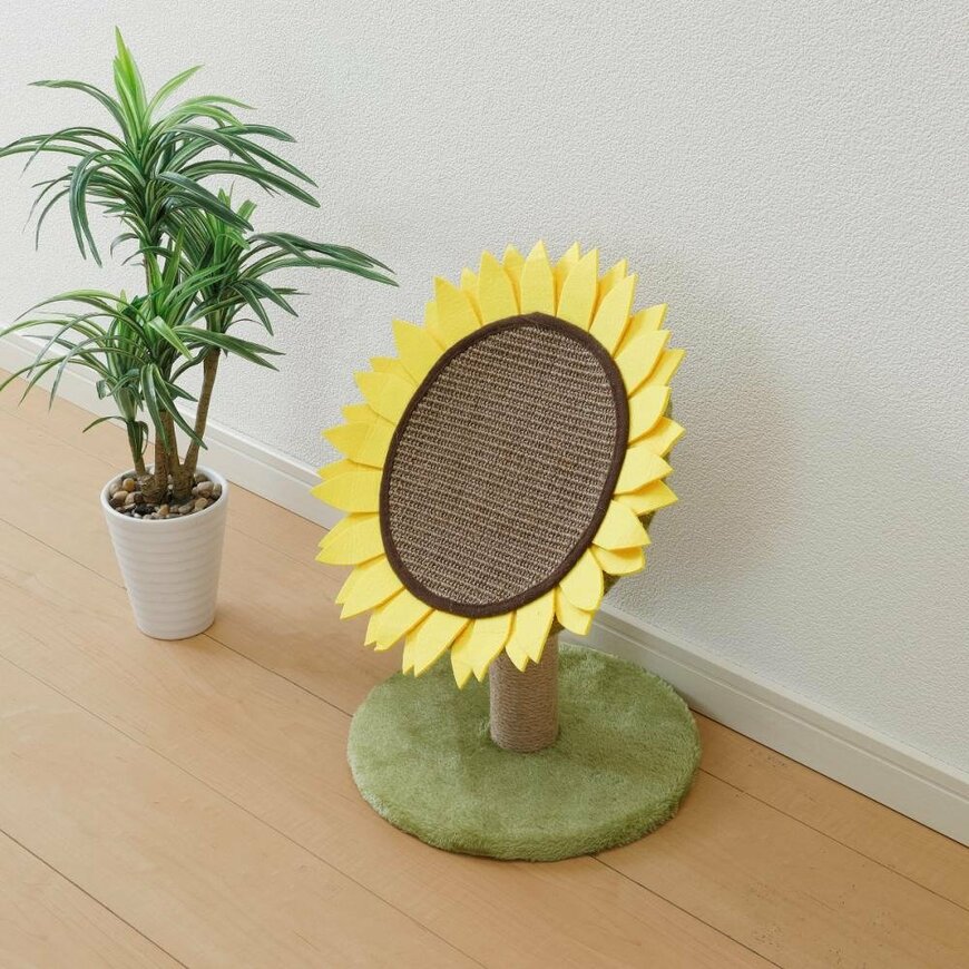 出所:株式会社コメリ Petami 猫の爪とぎ ヒマワリ