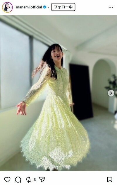 小西真奈美のInstagram投稿