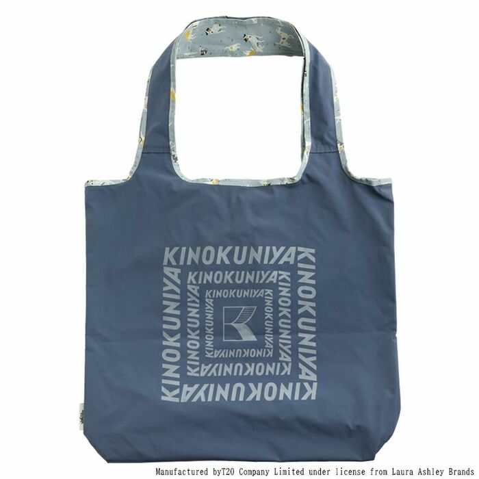 片方の面は紀ノ国屋のロゴをあしらったデザインが特徴