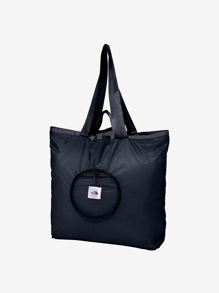 特殊コーティングが施された生地を使用しているエコバッグ。