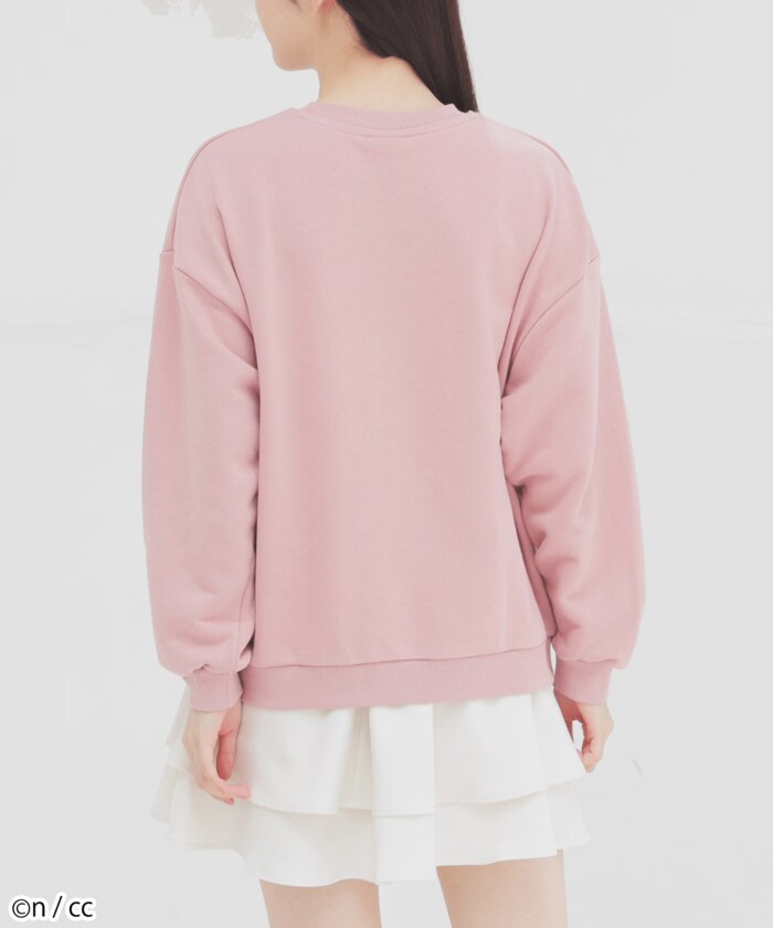 柔らかで肌触りの良い綿混裏毛素材を採用