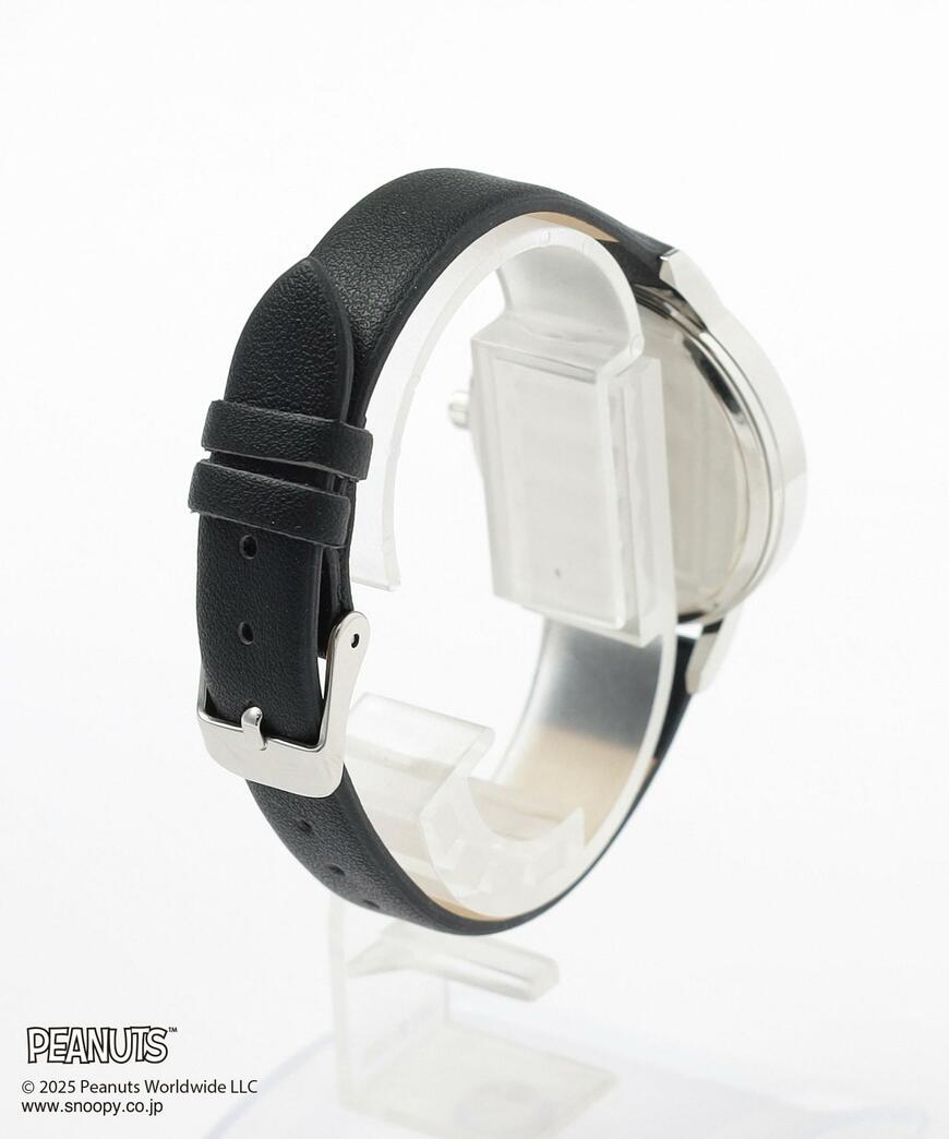 出所：ハニーズ公式オンラインストア スヌーピー／カジュアルレザーウォッチ
