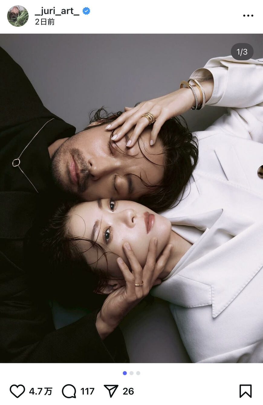 出所：上野樹里のInstagram（＠_juri_art_）参照日：2025年8月4日