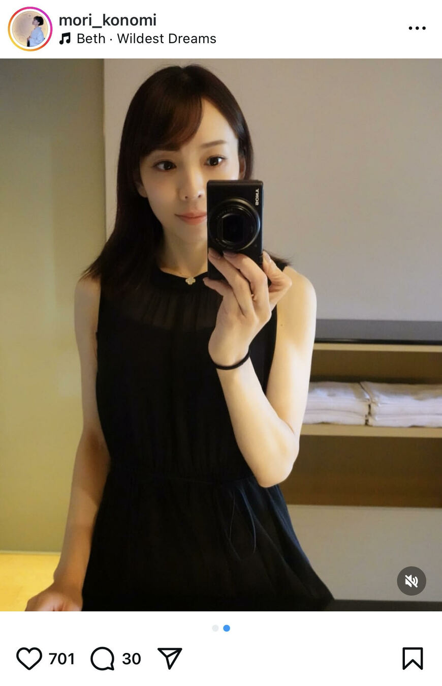 出所：杜このみのInstagram（＠mori_konomi）参照日：2025年7月29日