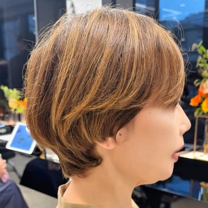 【大変身】後頭部のもたつきやダメージに悩む女性がカット＆カラーで大胆イメチェン！整った印象に