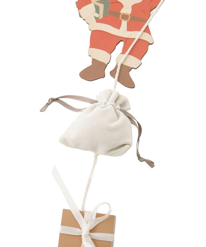 出所：パルグループ公式ファッション通販サイト 3COINS 【KIDSクリスマス】サンタオーナメント
