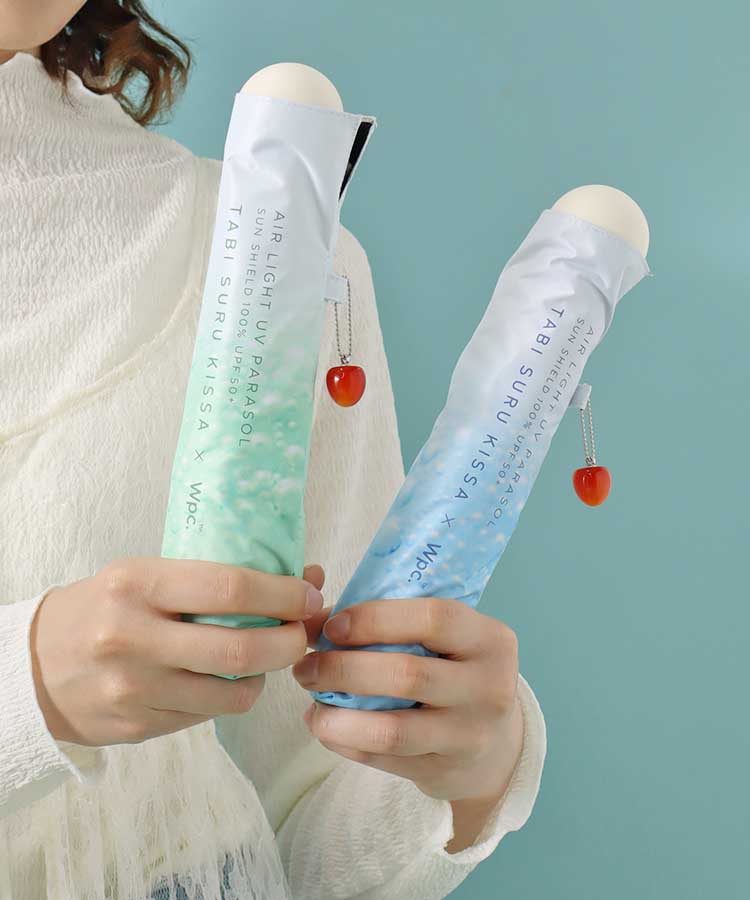 ブルーブルーエ公式　旅する喫茶クリームソーダパラソルmini