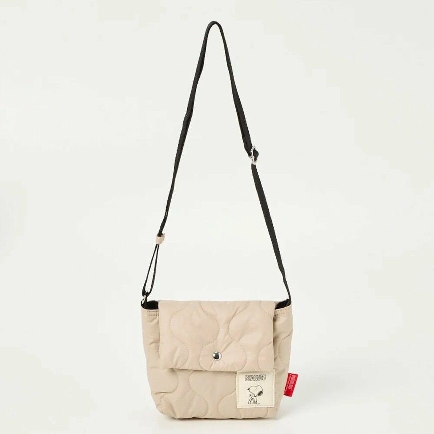 ショルダー付き横型ポーチ