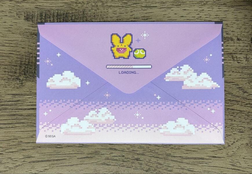 ダイソー、レターセット（ぷよぷよ、B）の画像