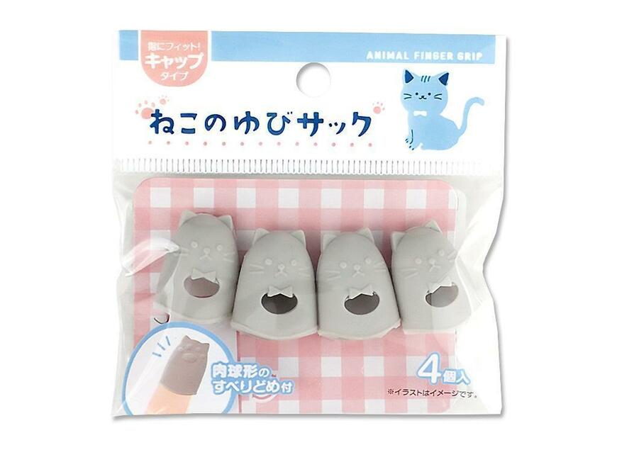 ダイソー、指サック(ネコ、キャップタイプ)商品画像