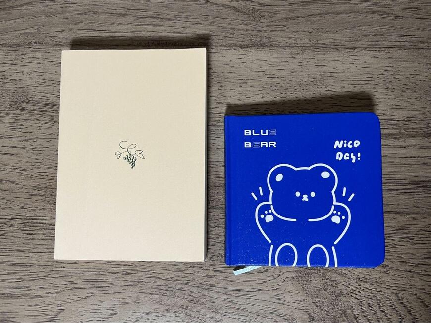 ダイソー、スクエアノート画像