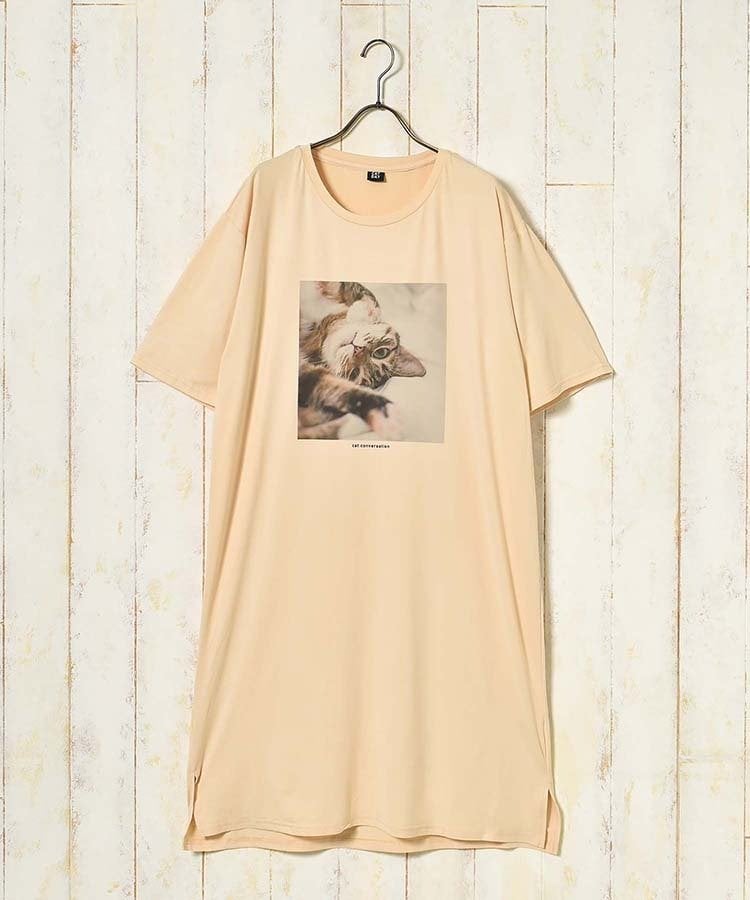 ブルーブルーエ公式 CAT DAYルームワンピース