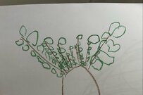 三歳児が描いた絵を「大根」だと思った母親　まさかの正体に「よく観察できてて凄い」