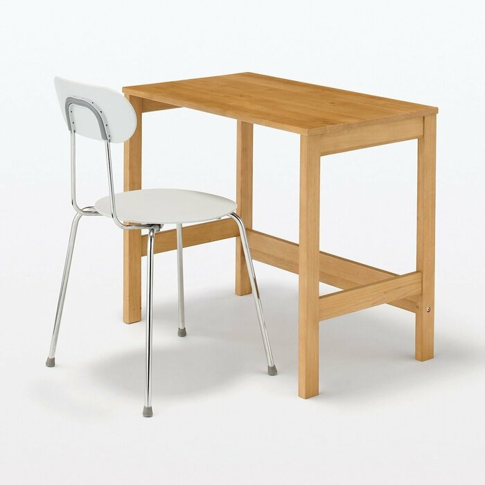 無印良品、木製コンパクトデスク商品使用例画像