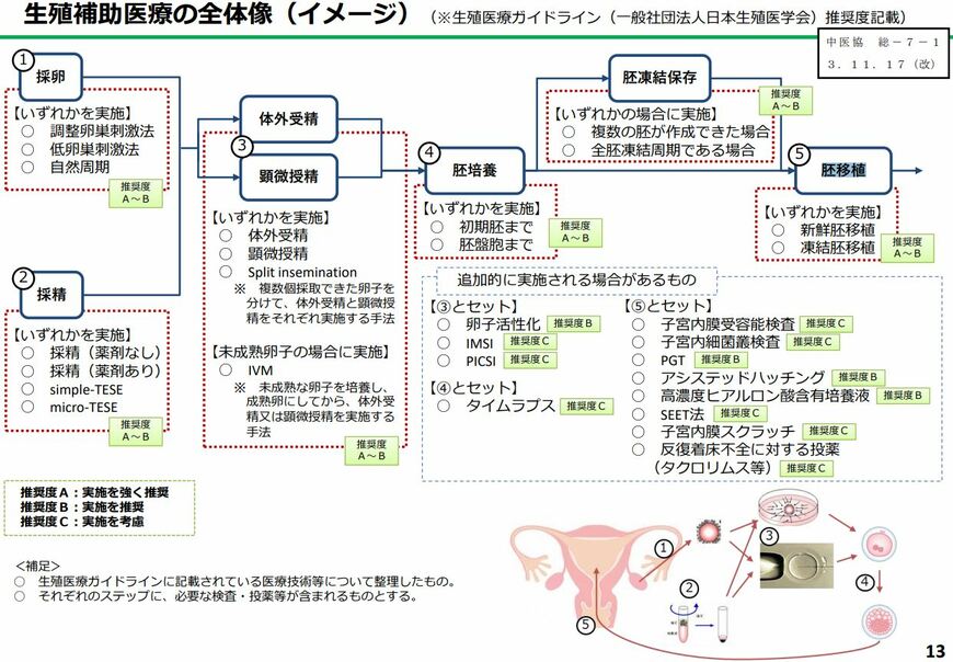 出所：厚生労働省「先進医療における不妊治療の対応について」