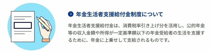 出所:厚生労働省「年金生活者支援給付金制度」について