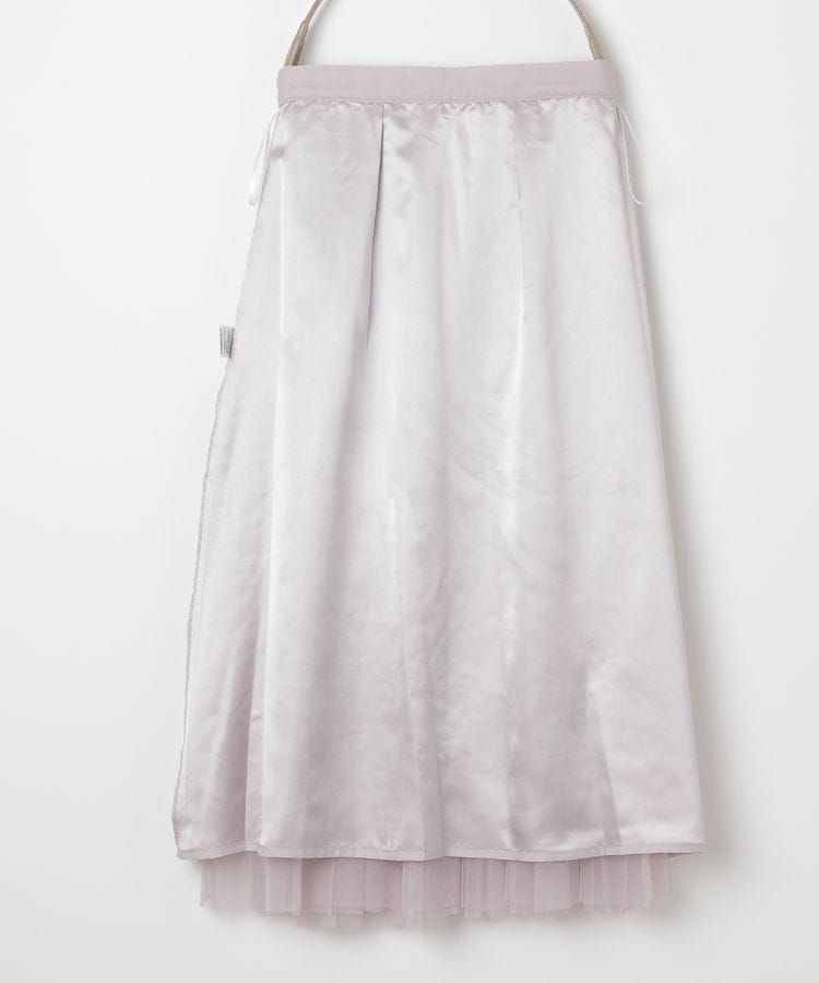 出所：ハニーズ公式通販 チュールプリーツスカート