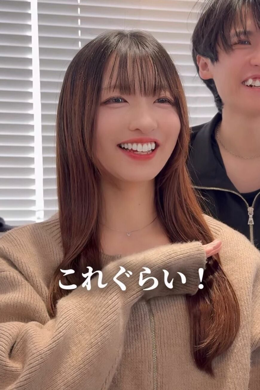 バッサリカットしたいと話す女性