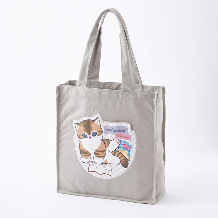 出所：しまむら公式オンラインストア トートバッグ(mofusand)・グレー