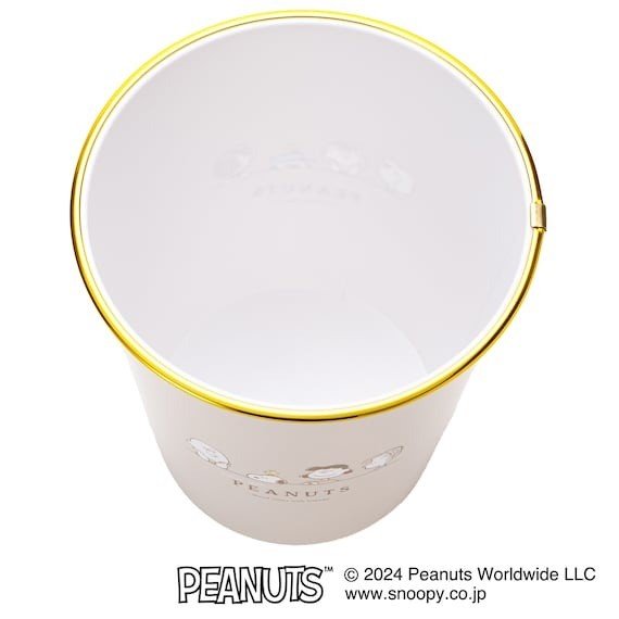 出所：ニトリ公式　ダストボックス（スヌーピー モカ）