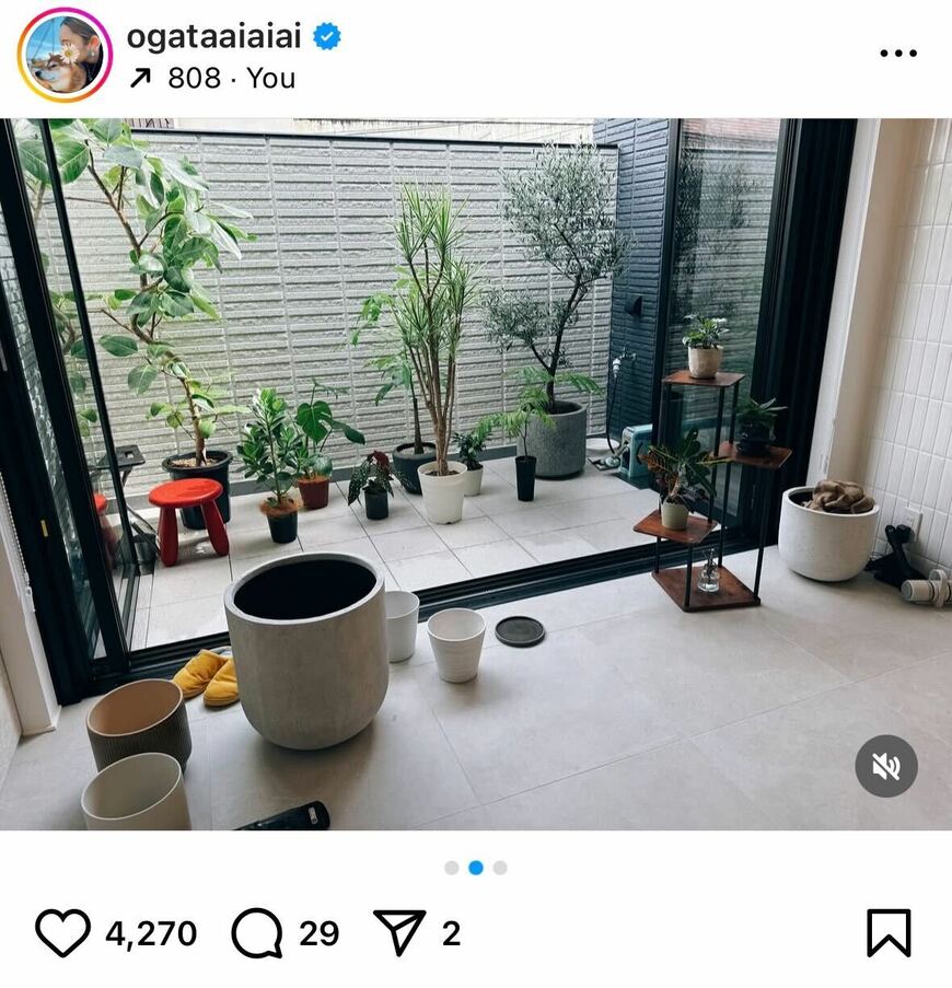 出所：尾形あいさんのInstagram　参照日：2025年6月26日