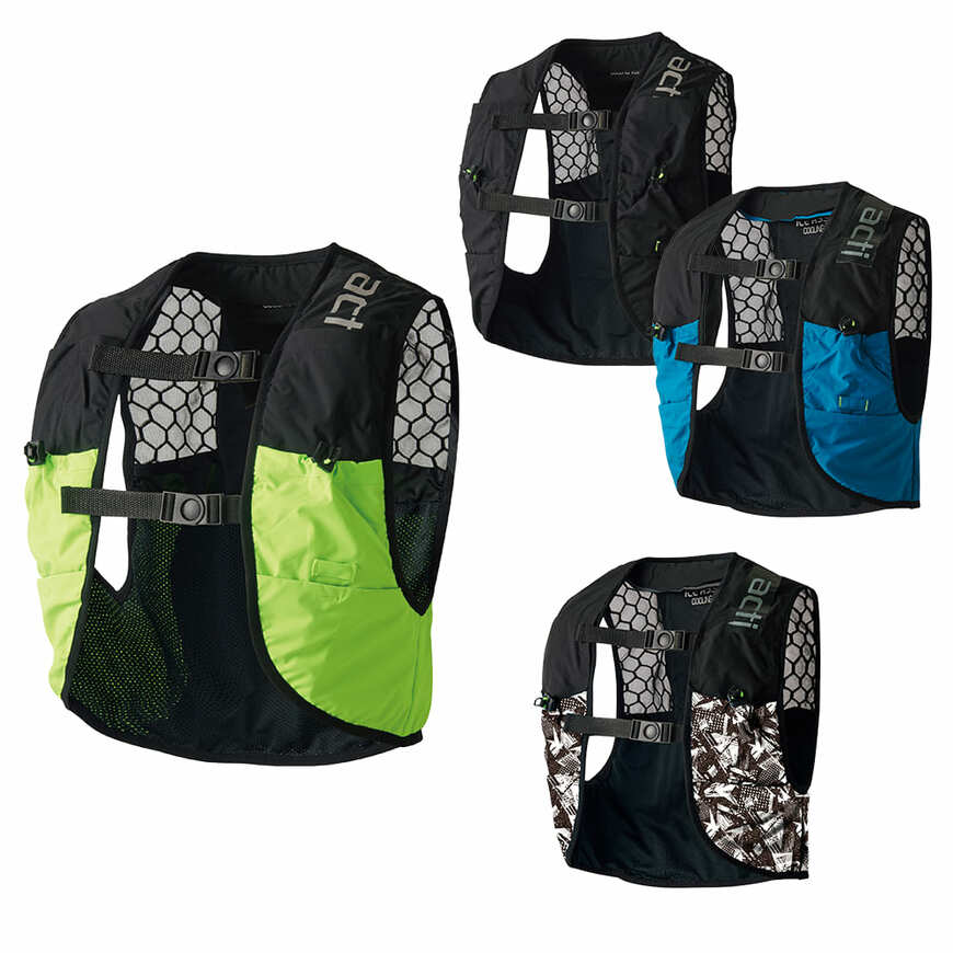 出所：ワークマン公式オンラインストア ベルオアシス(R)使用遮熱-7℃ アクティブトレイル冷感高吸水ベスト