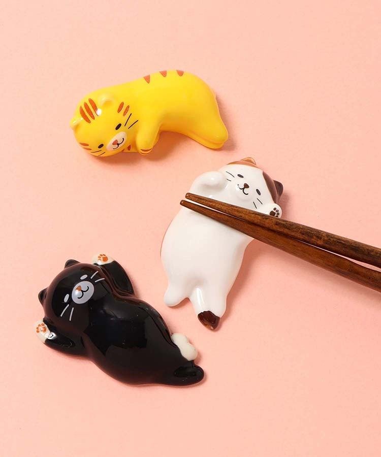 出所:ブルーブルーエ公式 ねこちるのんびり箸置き