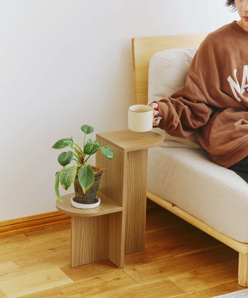 salut!（サリュ）公式 | PAL CLOSET（パルクローゼット）　ルネットサイドテーブル